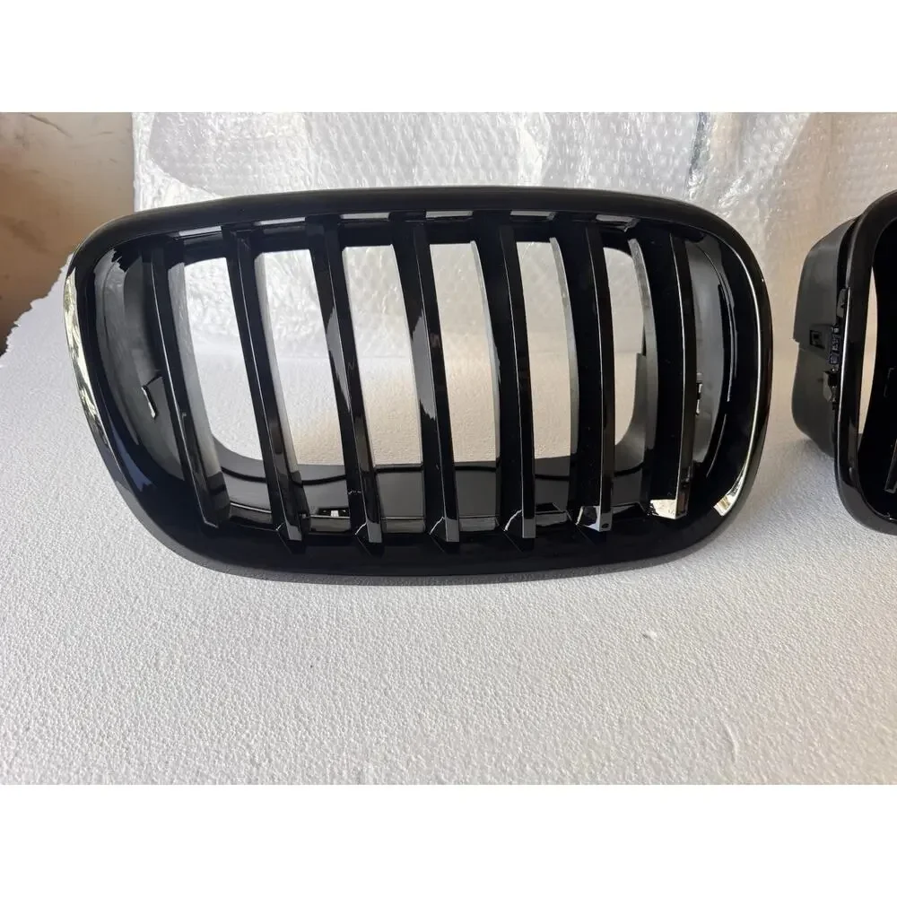 BMW Gloss Black Kidney Grille Pair Front Grill Set Unknown Model. New! Cheap